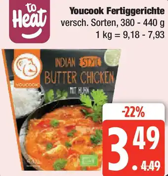 Edeka Youcook Fertiggerichte Angebot