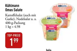 Galeria Markthalle Kühlmann Omas Salate Angebot