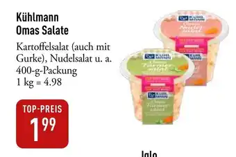 Galeria Markthalle Kühlmann Omas Salate Angebot