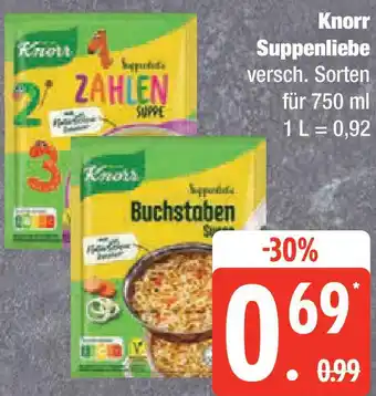 Edeka Knorr Suppenliebe Angebot