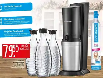 WEZ Sodastream Wassersprudler Crystal 2.0 Angebot