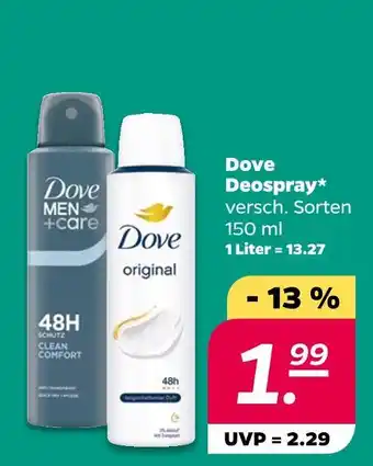 NETTO Dove deospray Angebot