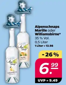 NETTO Alpenschnaps marille oder williamsbirne Angebot