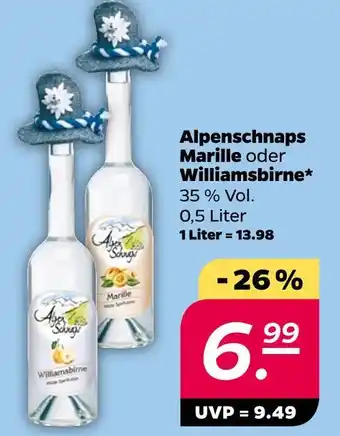 NETTO Alpenschnaps marille oder williamsbirne Angebot