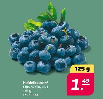 NETTO Heidelbeeren Angebot