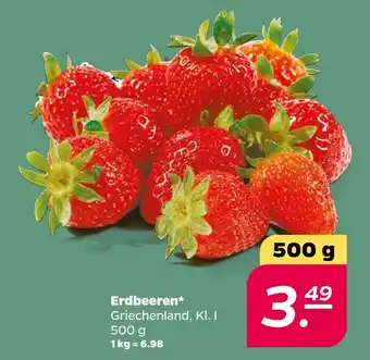 NETTO Erdbeeren Angebot