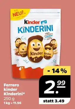 NETTO Ferrero kinder kinderini Angebot