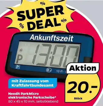 NETTO Needit parkmicro elektronische parkscheibe Angebot