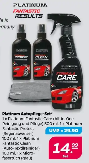 NETTO Platinum platinum autopflege-set Angebot