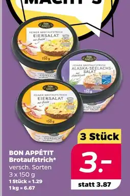 NETTO Bon appétit brotaufstrich Angebot