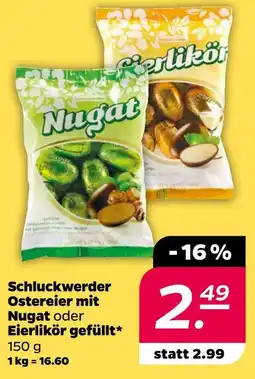 NETTO Schluckwerder ostereier Angebot