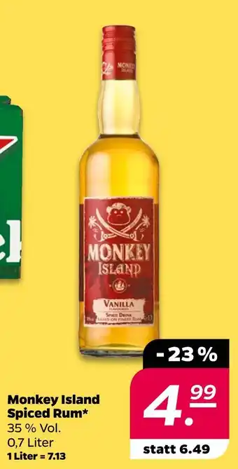 NETTO Monkey island spiced rum Angebot