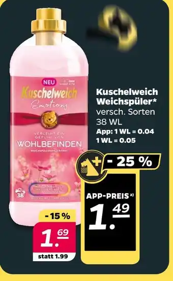 NETTO Kuschelweich weichspüler Angebot