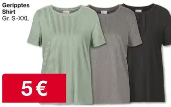Woolworth Geripptes Shirt Angebot