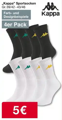 Woolworth Kappa Sportsocken Angebot