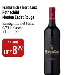 Galeria Markthalle Rothschild Mouton Cadet Rouge Angebot