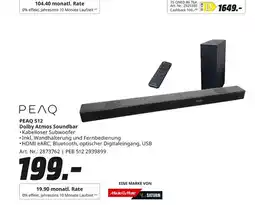 MediaMarkt Peaq dolby atmos soundbar Angebot