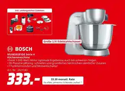 MediaMarkt Bosch mum59s81de serie 4 küchenmaschine Angebot