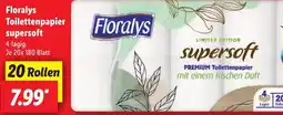 Lidl Floralys Toilettenpapier supersoft Angebot