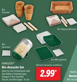 Lidl PARKSIDE Bio-Anzucht-Set Angebot