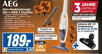 expert Techno Land AEG Akku Handstaubsauger QX6-1-44SW X Flexibility Angebot