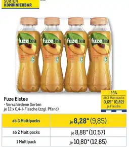 METRO Fuze Eistee Angebot