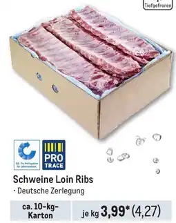 METRO Schweine Loin Ribs Angebot