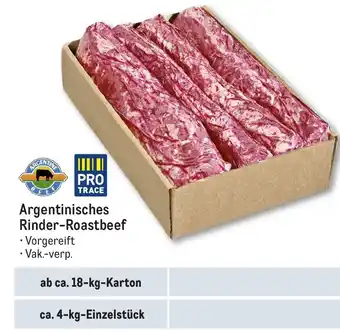 METRO Argentinisches Rinder-Roastbeef Angebot