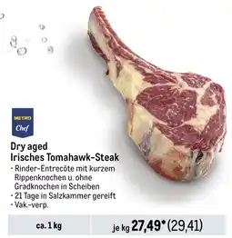 METRO METRO Chef Dry aged Irisches Tomahawk-Steak Angebot