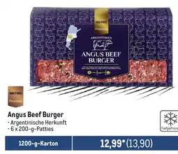 METRO METRO Premium Angus Beef Burger Angebot