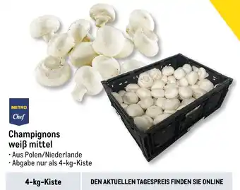 METRO METRO Chef Champignons weiß mittel Angebot