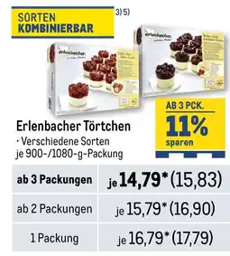 METRO Erlenbacher Törtchen Angebot