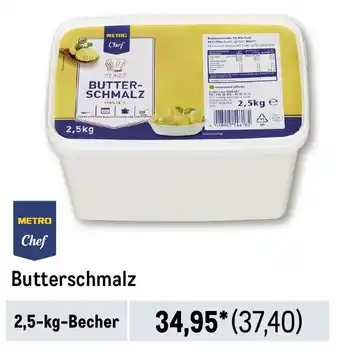 METRO METRO Chef Butterschmalz Angebot