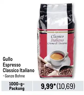 METRO Gullo Espresso Classico Italiano Angebot