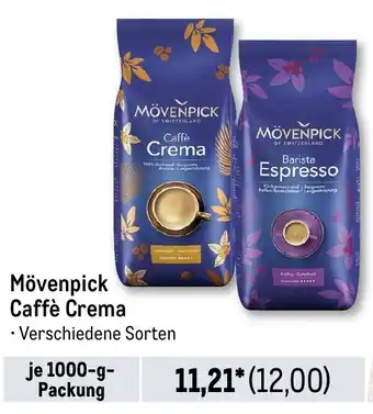 METRO Mövenpick Caffè Crema Angebot