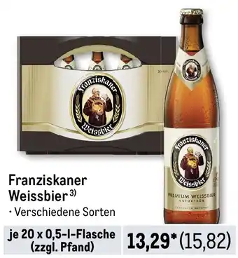 METRO Franziskaner Weissbier Angebot