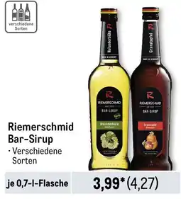 METRO Riemerschmid Bar-Sirup Angebot