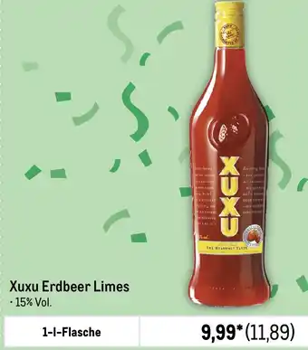 METRO Xuxu Erdbeer Limes Angebot