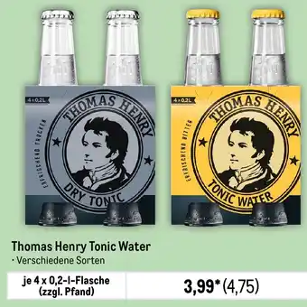 METRO Thomas Henry Tonic Water Angebot