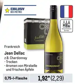 METRO Jean Dellac z.B. Chardonnay Angebot