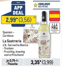 METRO La Sastreria z.B.: Garnacha Blanca Angebot