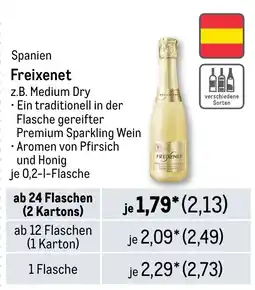 METRO Freixenet z.B. Medium Dry Angebot