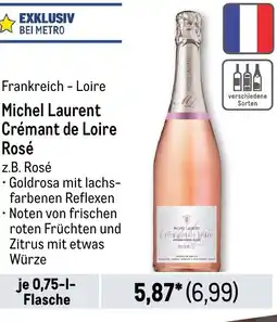 METRO Michel Laurent Crémant de Loire Rosé Angebot