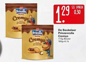 WEZ De Beukelaer Prinzenrolle Cremys 172g Beutel Angebot