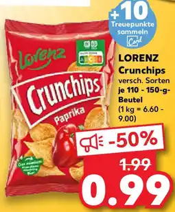 Kaufland LORENZ Crunchips Angebot