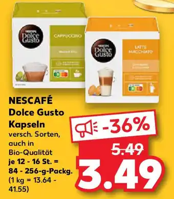 Kaufland NESCAFÉ Dolce Gusto Kapseln Angebot