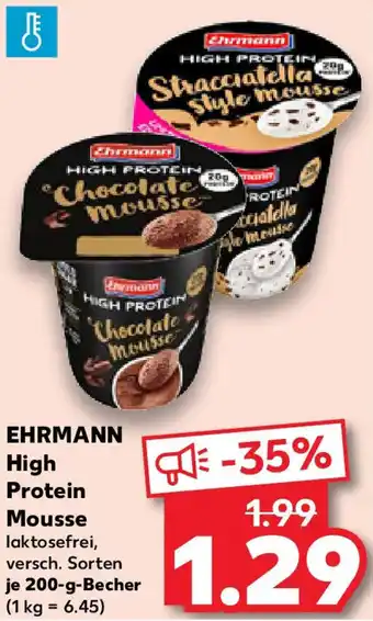 Kaufland EHRMANN High Protein Mousse Angebot