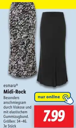 Lidl esmara Midi-Rock Angebot