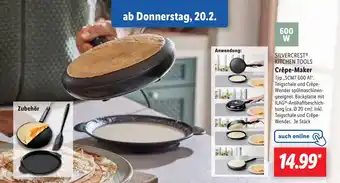 Lidl SILVERCREST KITCHEN TOOLS Crêpe-Maker Angebot