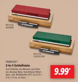 Lidl PARKSIDE 2-in-1-Schleifstein Angebot